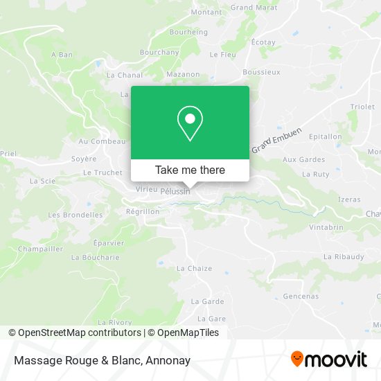 Mapa Massage Rouge & Blanc