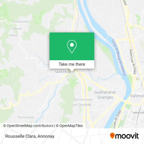 Rousselle Clara map