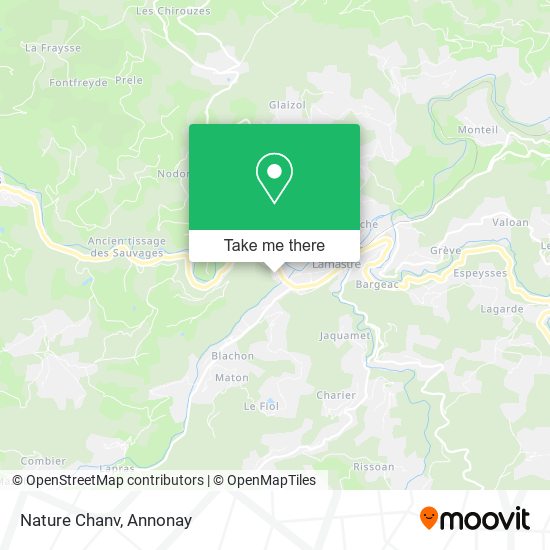 Mapa Nature Chanv