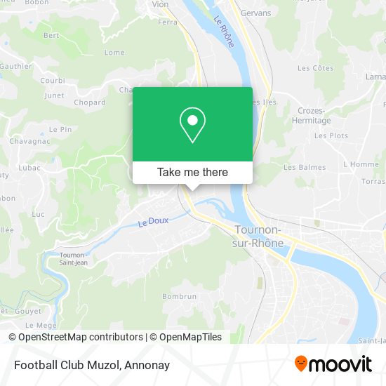 Football Club Muzol map