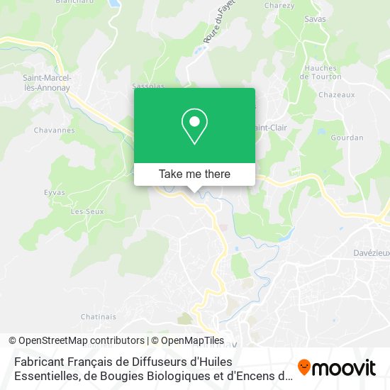 Mapa Fabricant Français de Diffuseurs d'Huiles Essentielles, de Bougies Biologiques et d'Encens de Cade