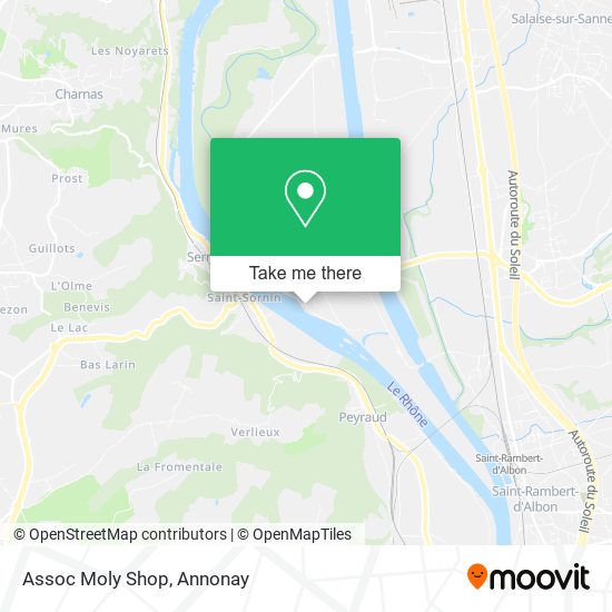 Assoc Moly Shop map