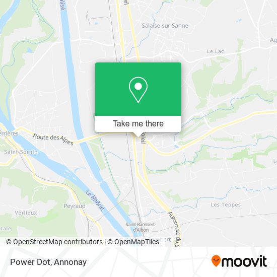 Power Dot map