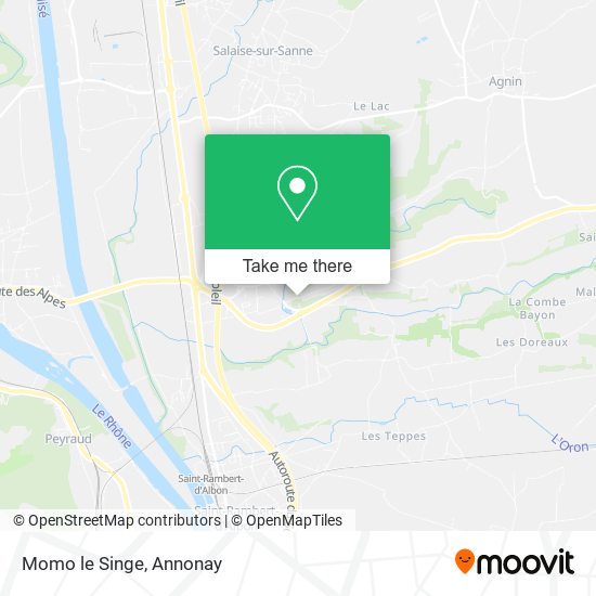 Mapa Momo le Singe