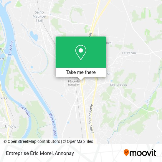 Entreprise Éric Morel map