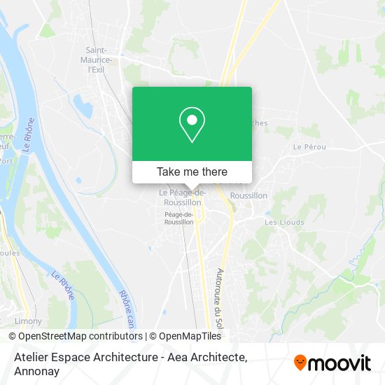 Atelier Espace Architecture - Aea Architecte map