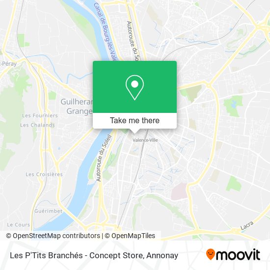 Les P'Tits Branchés - Concept Store map