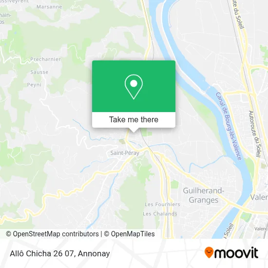 Allô Chicha 26 07 map