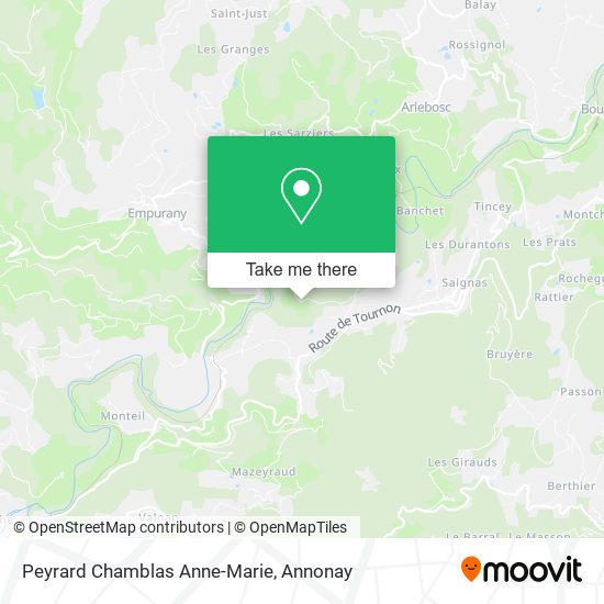 Peyrard Chamblas Anne-Marie map
