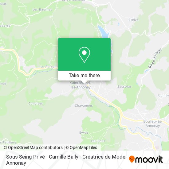 Sous Seing Privé - Camille Bally - Créatrice de Mode map