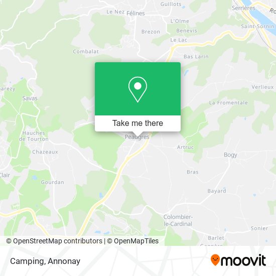 Camping map