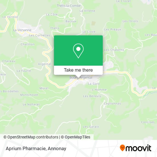 Aprium Pharmacie map