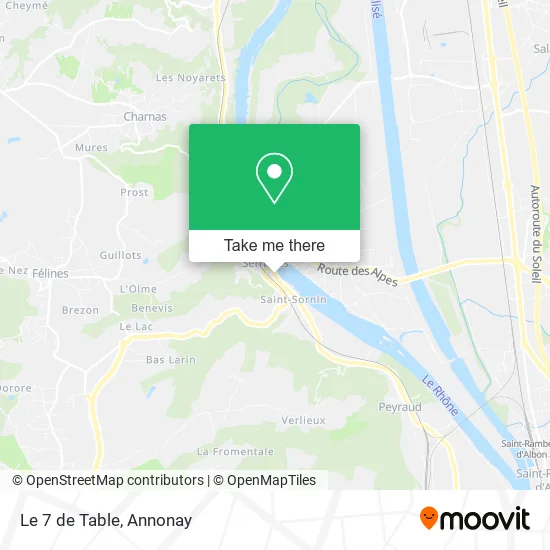 Le 7 de Table map