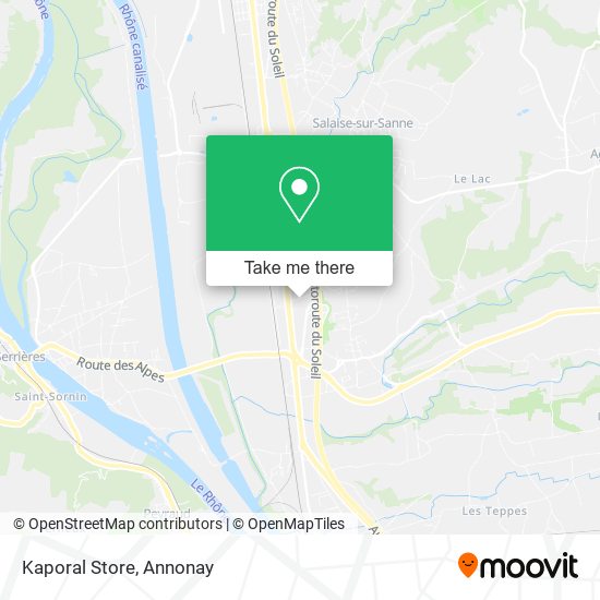 Kaporal Store map