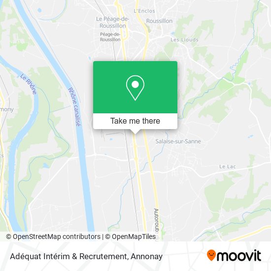 Adéquat Intérim & Recrutement map