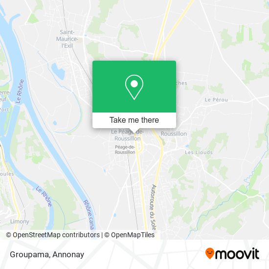 Groupama map