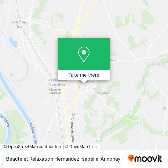 Beauté et Relaxation Hernandez Isabelle map