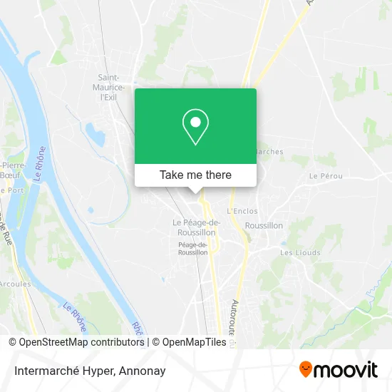 Intermarché Hyper map