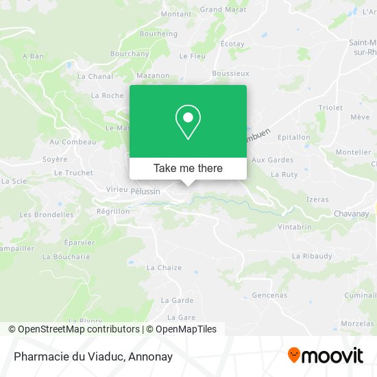 Mapa Pharmacie du Viaduc