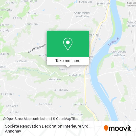 Société Rénovation Décoration Intérieure Srdi map