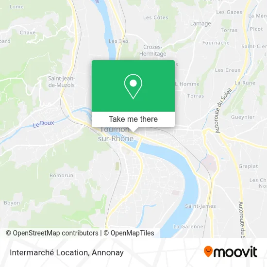 Intermarché Location map