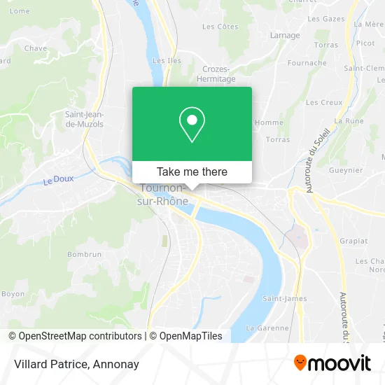 Villard Patrice map