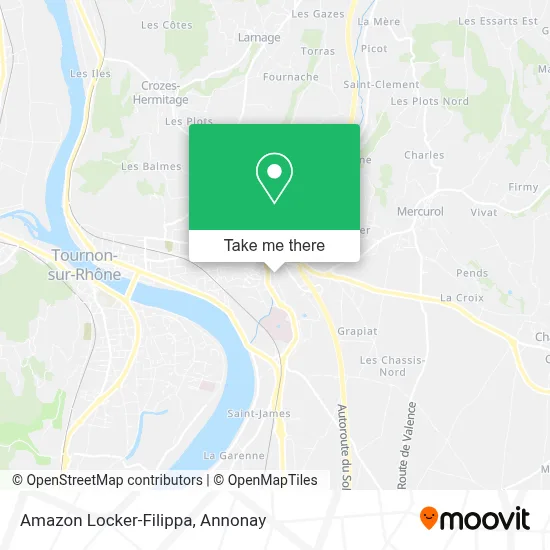 Amazon Locker-Filippa map