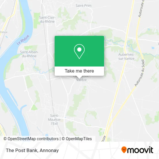 La Banque Postale map