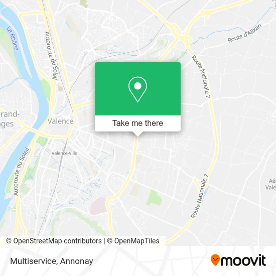 Multiservice map