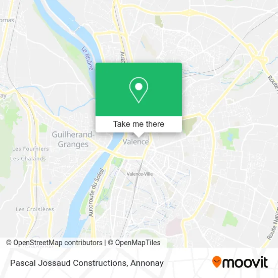 Pascal Jossaud Constructions map