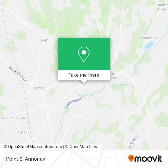 Point S map