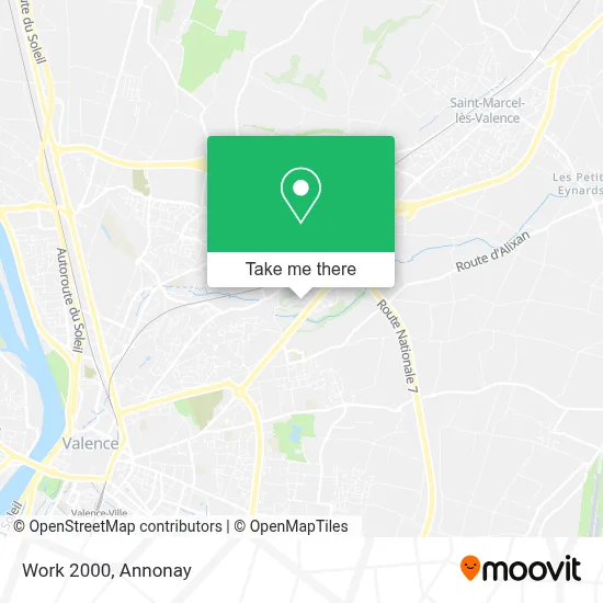 Work 2000 map