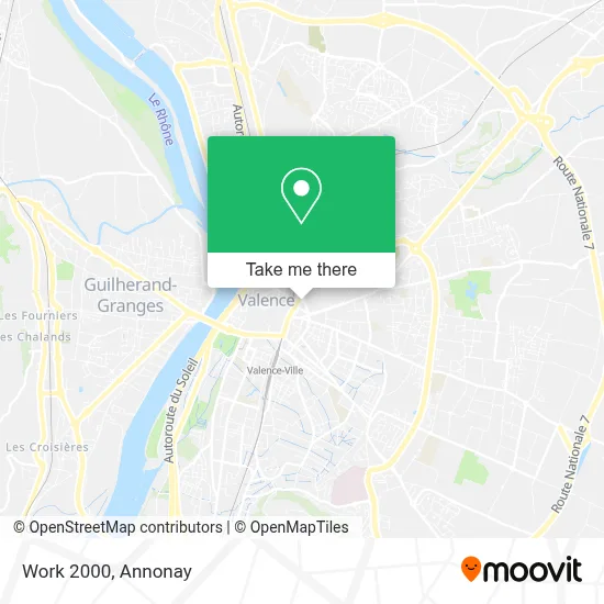 Work 2000 map