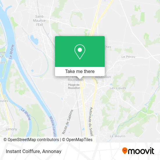 Instant Coiffure map