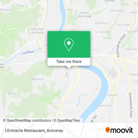 L'Entracte Restaurant map