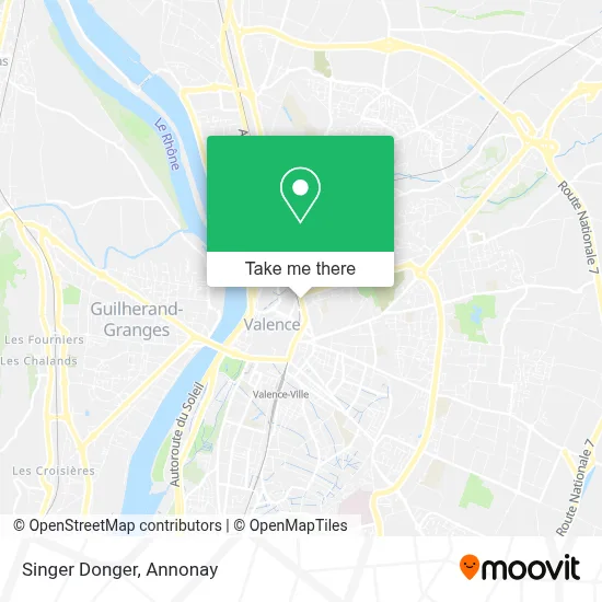 Singer Donger map
