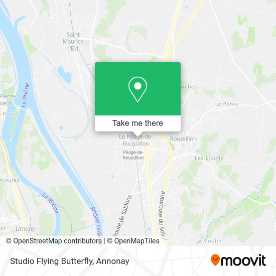 Studio Flying Butterfly map