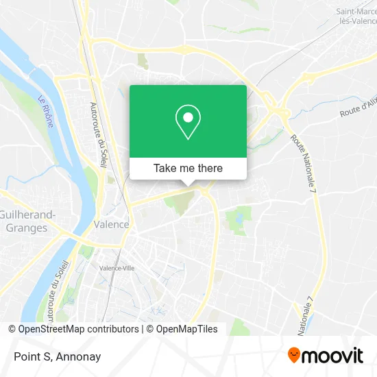 Point S map