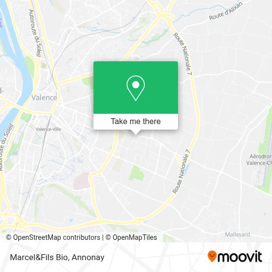 Marcel&Fils Bio map