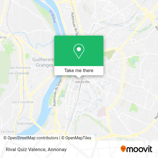 Rival Quiz Valence map