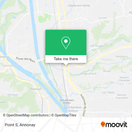 Point S map