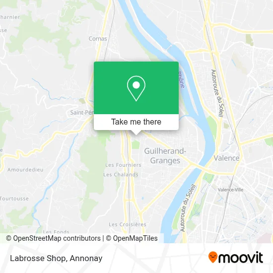 Labrosse Shop map