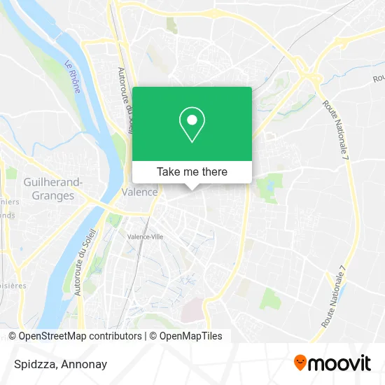 Spidzza map