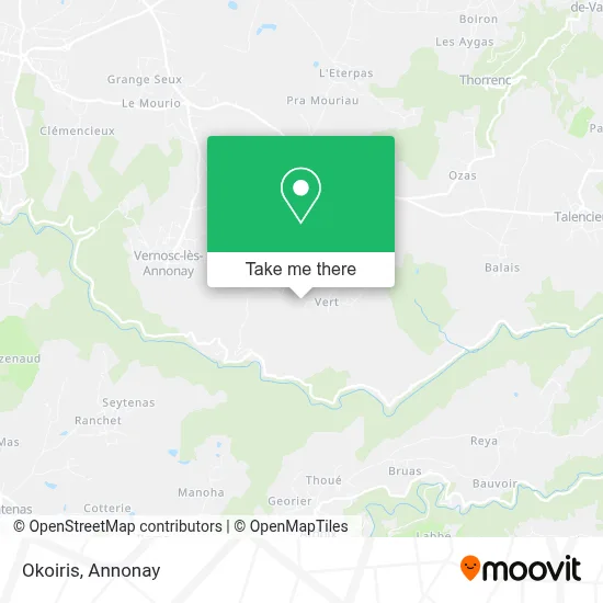Okoiris map