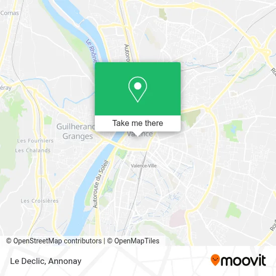 Le Declic map