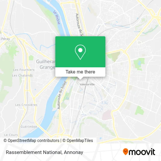 Rassemblement National map