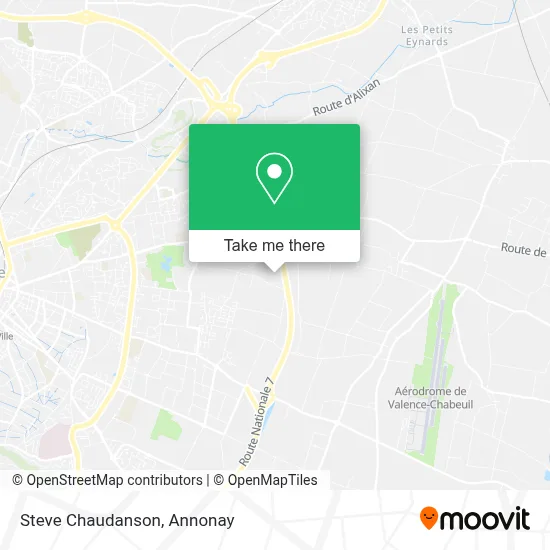 Steve Chaudanson map