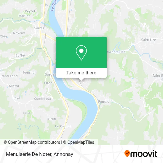 Menuiserie De Noter map