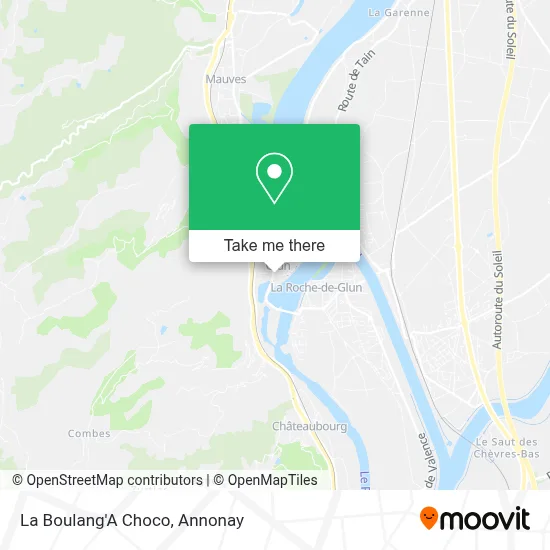 La Boulang'A Choco map
