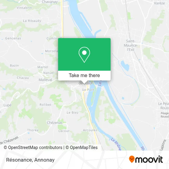 Résonance map